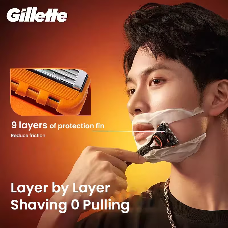 Rasoir manuel de sécurité Gillette Fusion 5 pour homme avec lames de rechange