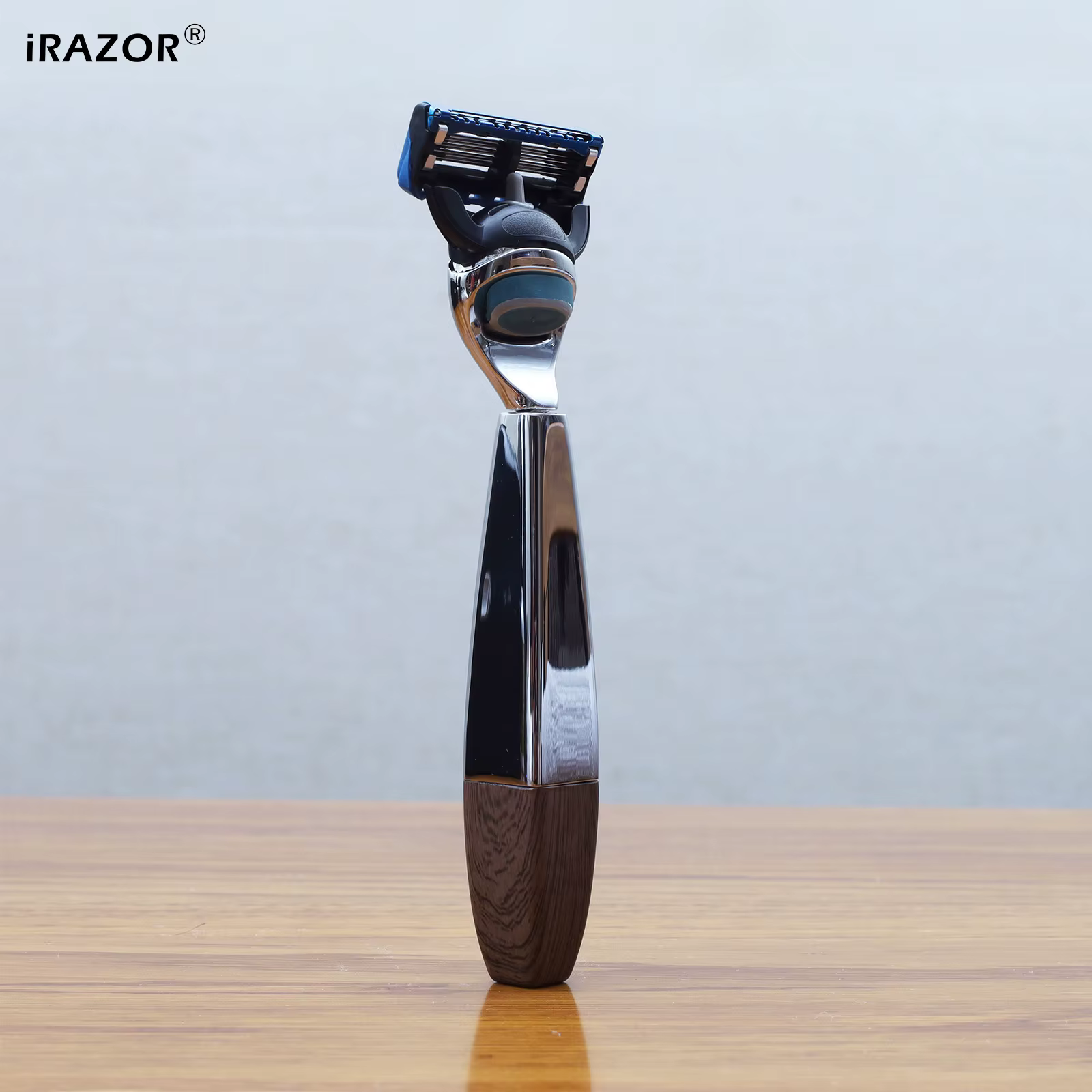 IRAZOR rasoir pour hommes à 5 lames pour le rasage carré robuste manuel