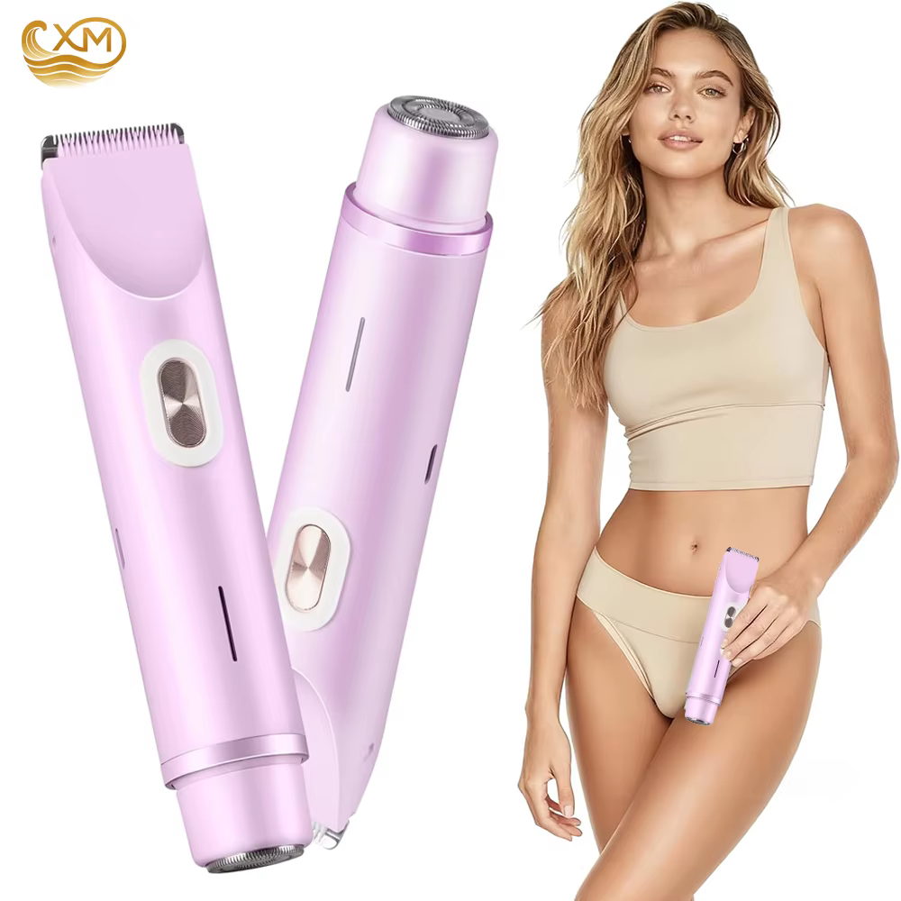 Rasoir électrique pour femmes à double tête