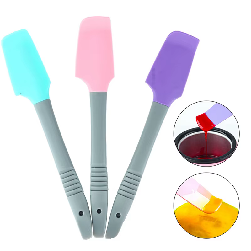 Spatule en silicone pour épilation à la cire