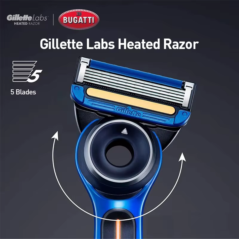 Gillette labs rasoir chauffant série Bugatti Veyron