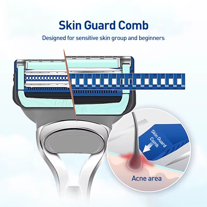 Gillette SkinGuard Rasoir pour homme avec peau sensible
