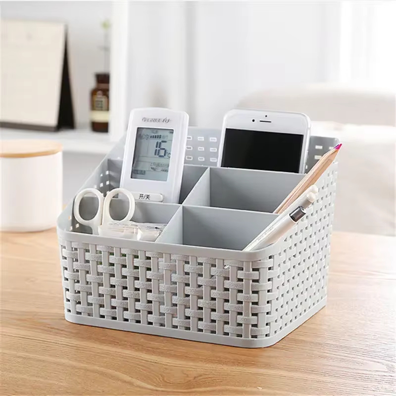 Boîte de rangement pour maquillage, cosmétiques, bureau, soins de la peau, rouge à lèvres, articles divers, bijoux