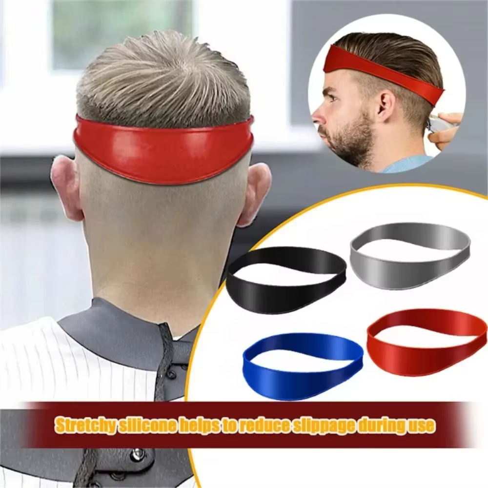 Modèle de rasage de coupe de cheveux en Silicone
