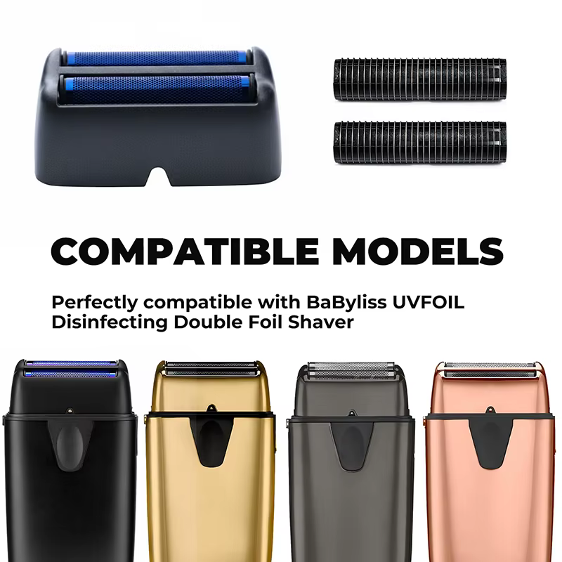Kit de rechange pour rasoir électrique Babyliss Pro UV Double Foil FXLFS2