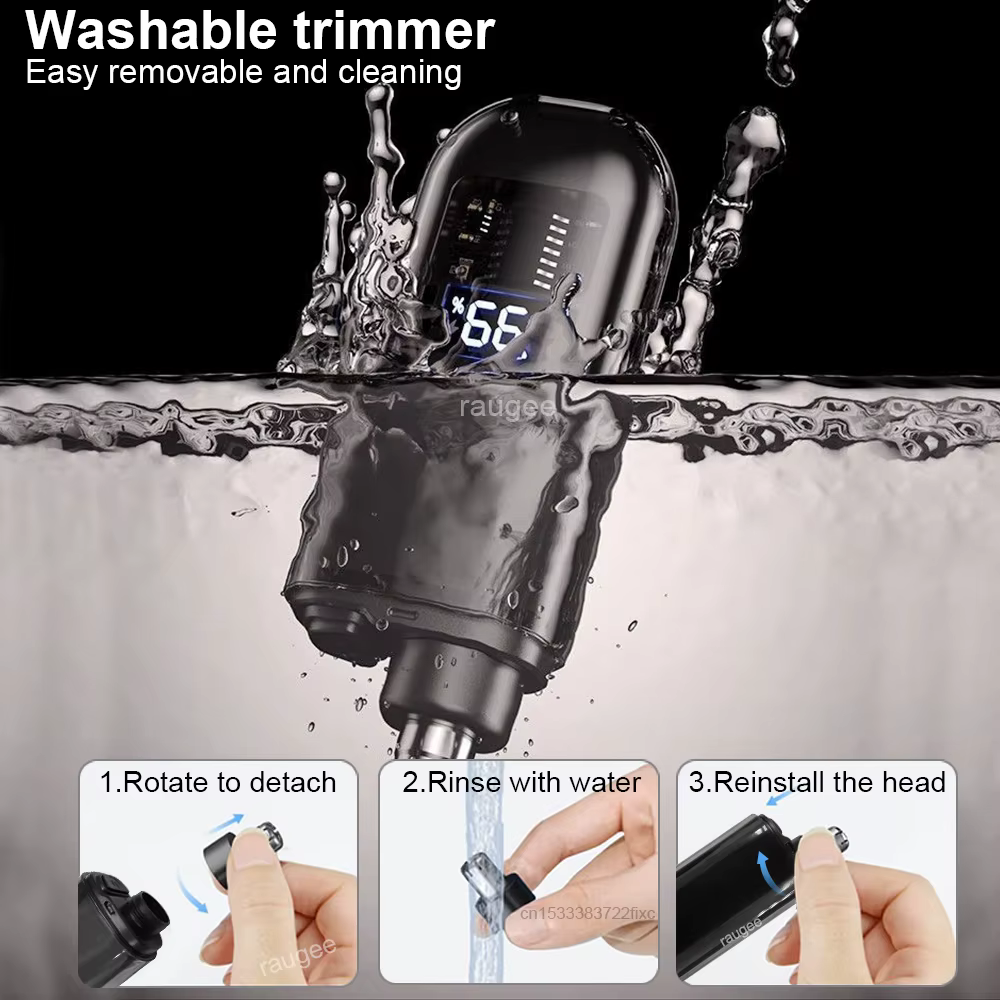 Rasoir de nez électrique pour hommes épilation indolore de poche pour nez oreilles sourcil Portable Rechargeable tondeuse de nez pour homme
