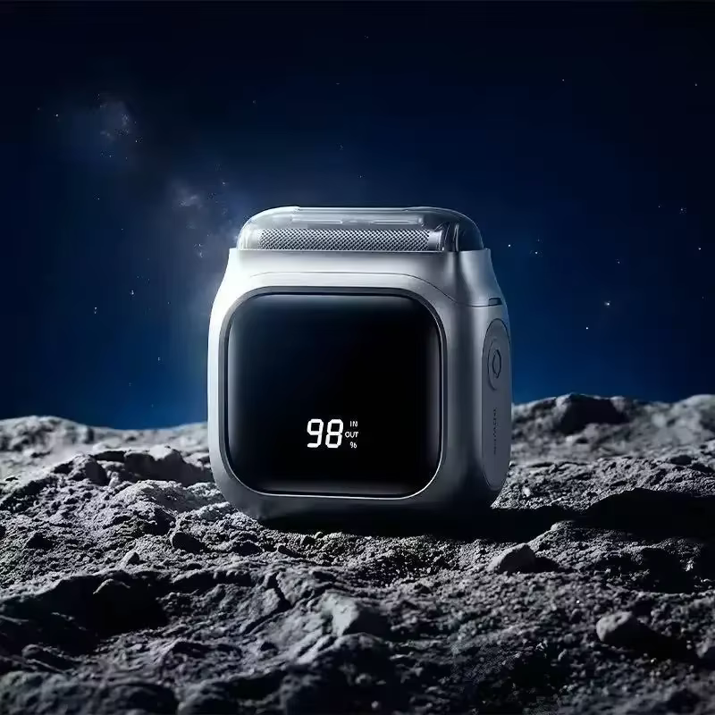 Mini Rasoir Électrique Portable Intelligent avec Affichage Numérique