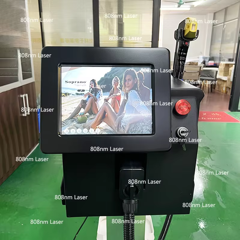 Machine d'épilation laser à diode 940 808nm 4500W