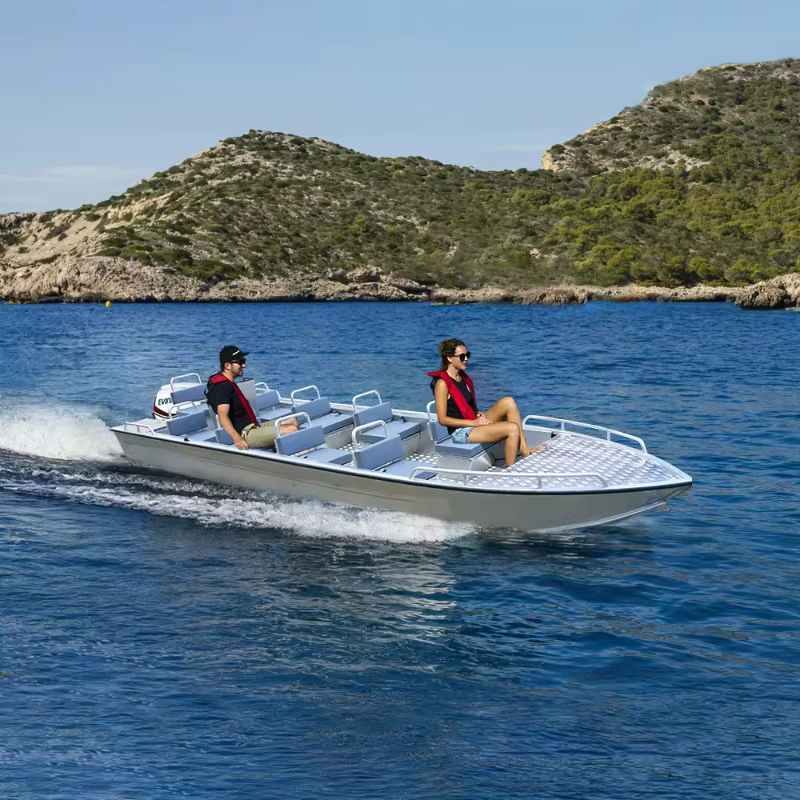 Bateau de pêche personnalisé à coque en aluminium à fond en V, avec moteur, tailles 10ft, 11ft, 12ft, 13ft, pour la pêche à la traîne, en promotion