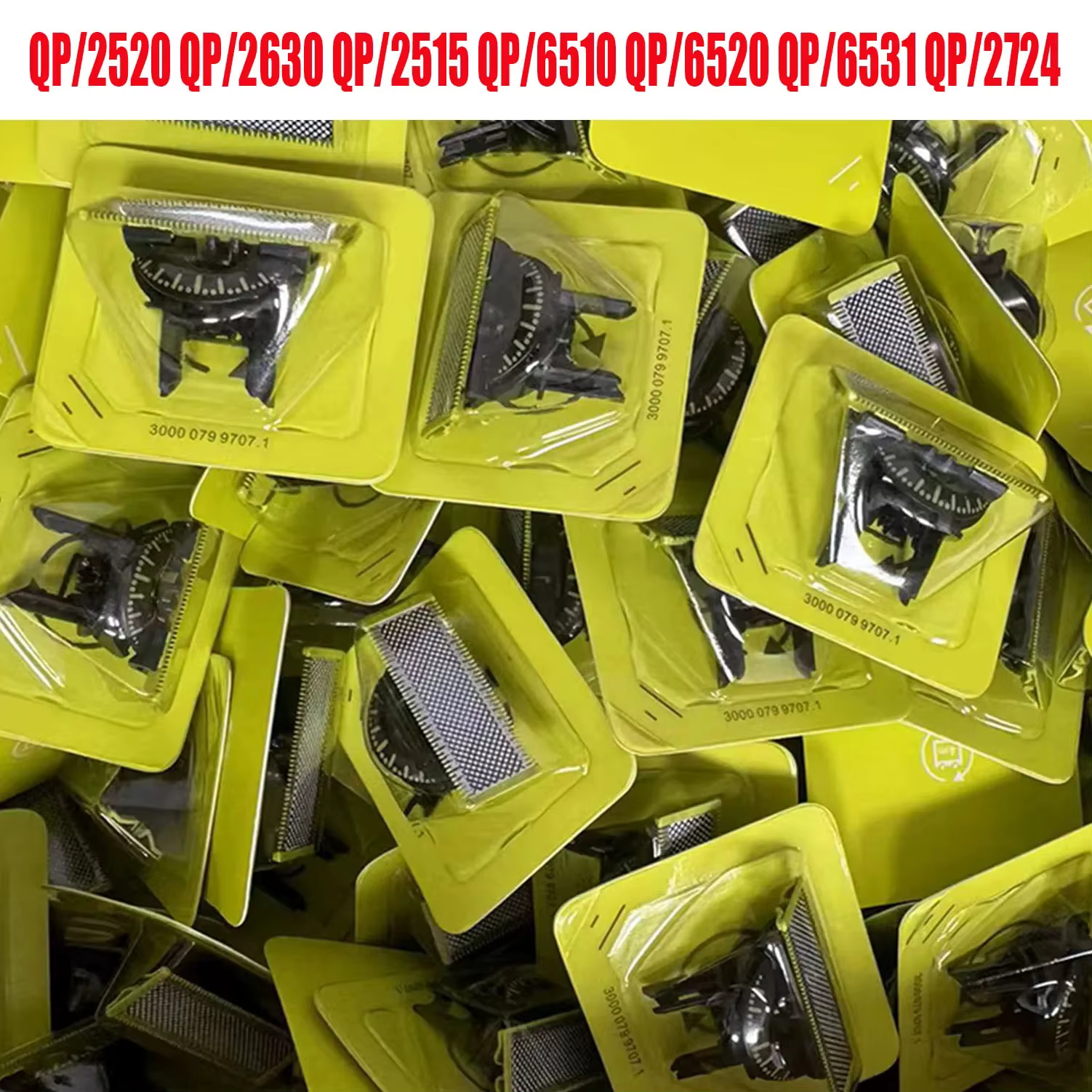 Lame de rechange 360 pour rasoir électrique compatible OneBlade QP/2520 QP/2630 QP/2515 QP/6510 QP/6520 QP/6531 QP/2724