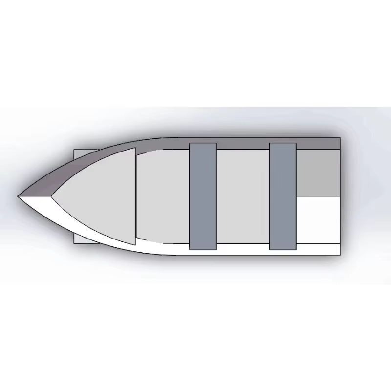 Bateau de pêche personnalisé à coque en aluminium à fond en V, avec moteur, tailles 10ft, 11ft, 12ft, 13ft, pour la pêche à la traîne, en promotion