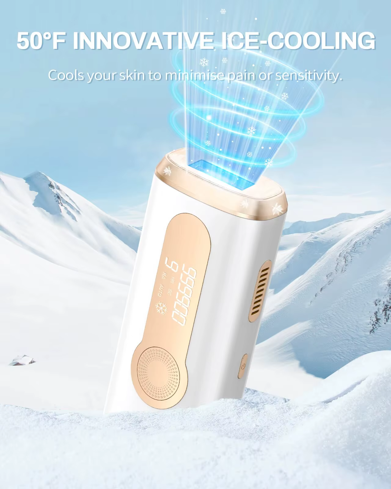 Dispositif d'épilation au Laser IPL 3 en 1