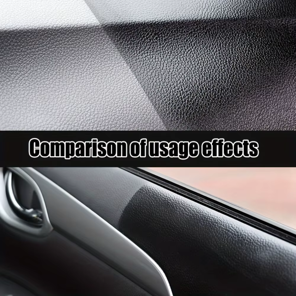 Spray de restauration du cuir A Luquid pour les intérieurs de voiture rafraîchissants, brillance pour réparer les sièges en cuir, restaure les pièces en plastique noir