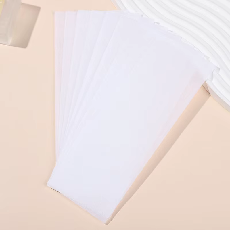 10/50/80/100 pièces de bandes de cire en tissu non-tissé professionnelles pour l'épilation