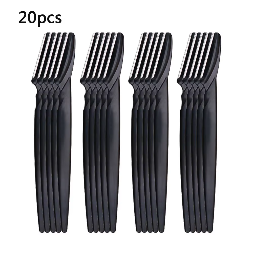 5-20 pièces/lot rasoirs de sourcils couteaux visage rasoir épilateurs