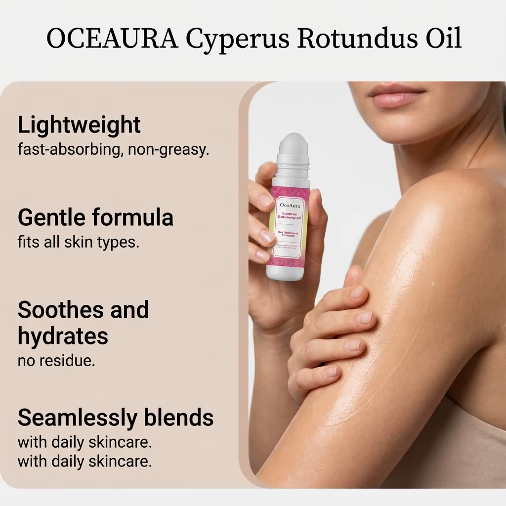 Huile de Soin Épilatoire au Cyperus Rotundus