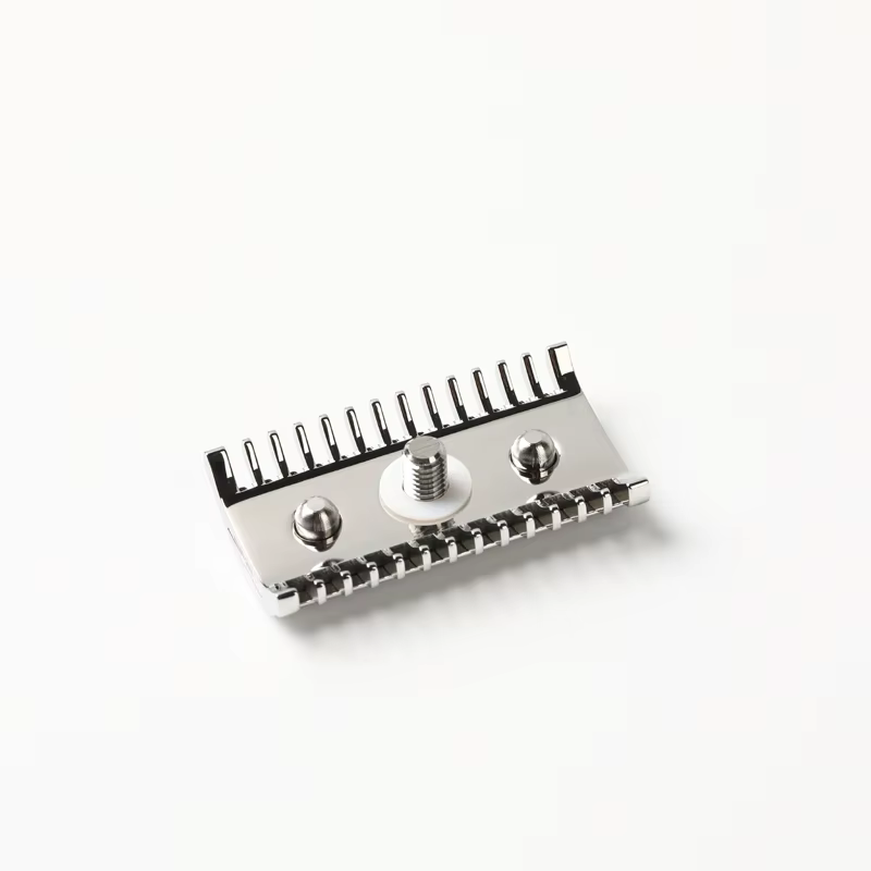 Tête de rasoir de sécurité Yaqi Lex 2026 en acier inoxydable poli doux pour accessoires de rasage – Offre à durée limitée
