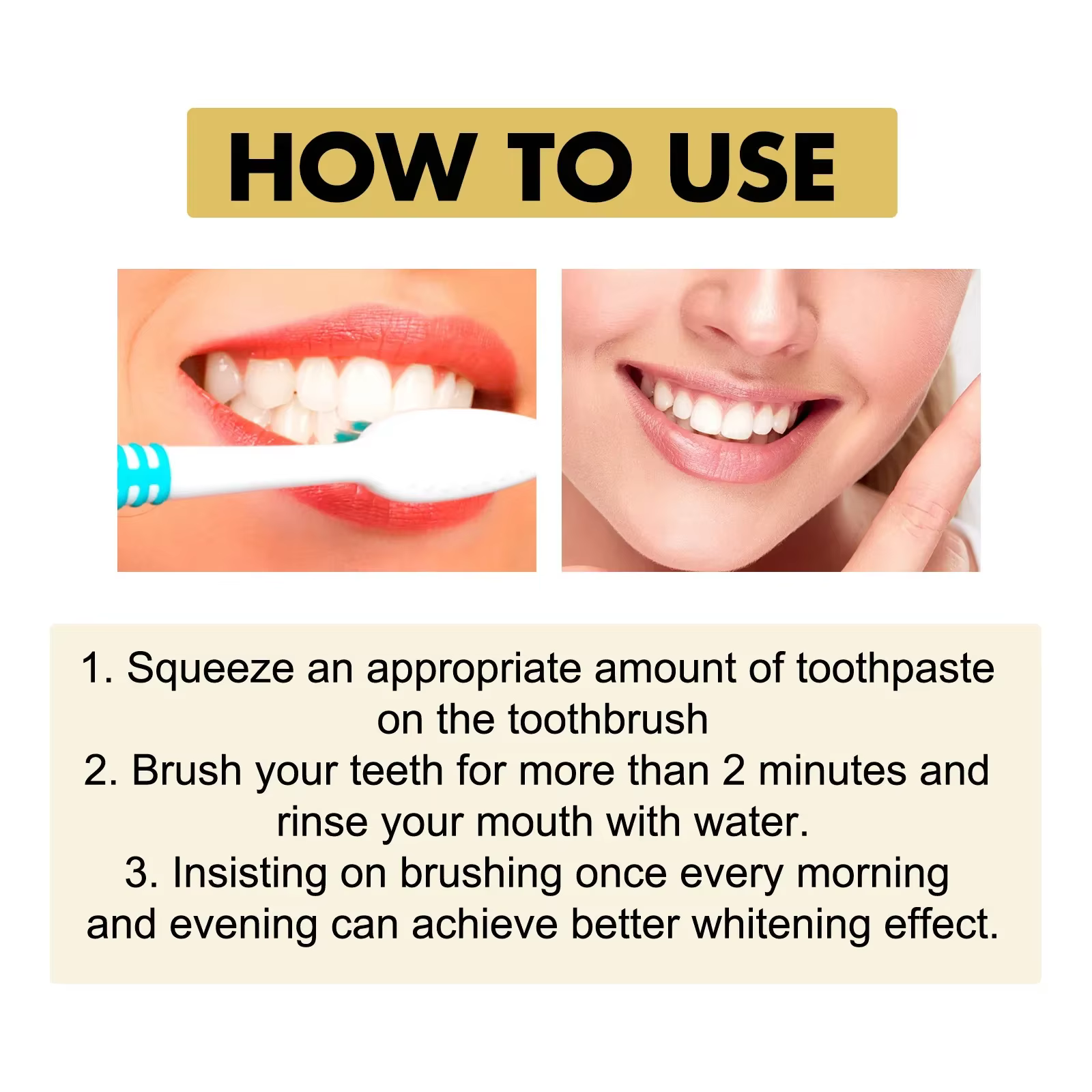 Dentifrice réparateur de gencives, élimination de la plaque dentaire, élimination des caries, protection contre la mauvaise haleine, décoloration des taches dentaires, nettoyage en profondeur, éclairc