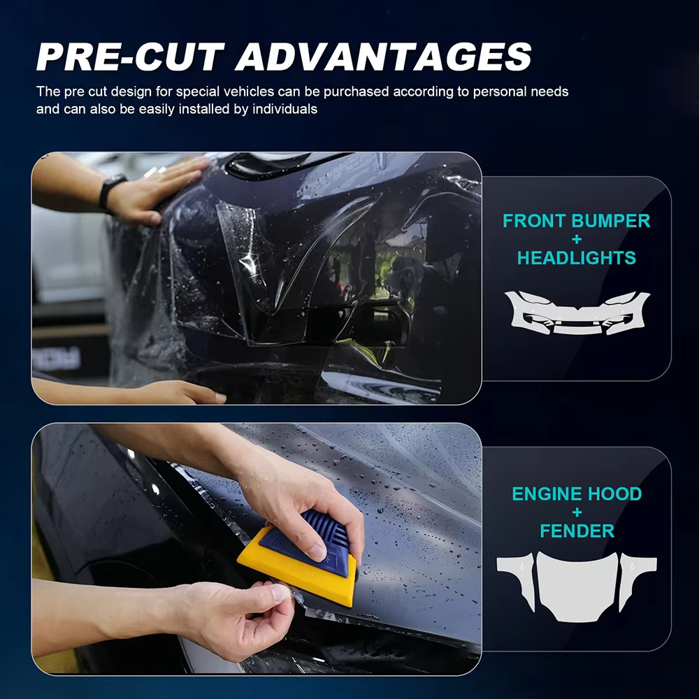Film de protection de peinture de voiture en TPU mat résistant aux rayures, pour Tesla modèle Y 2020 2021 2022 2023 2024, accessoires PPF, pièces automobiles