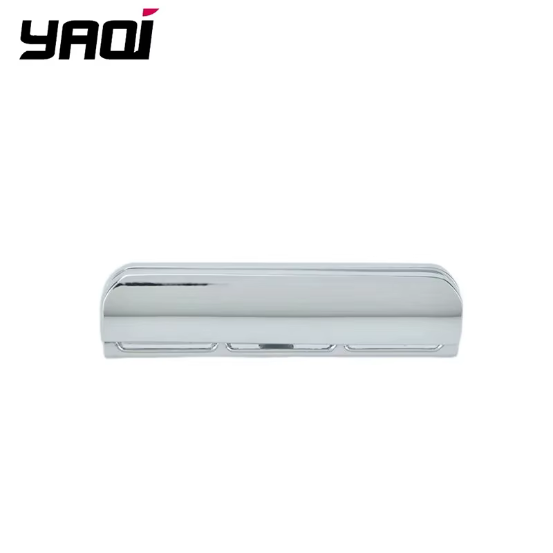 YAQI Excalibur tête de rasoir de sécurité AC couleur chromée à bord unique pour hommes en alliage de Zinc 0.70mm écart