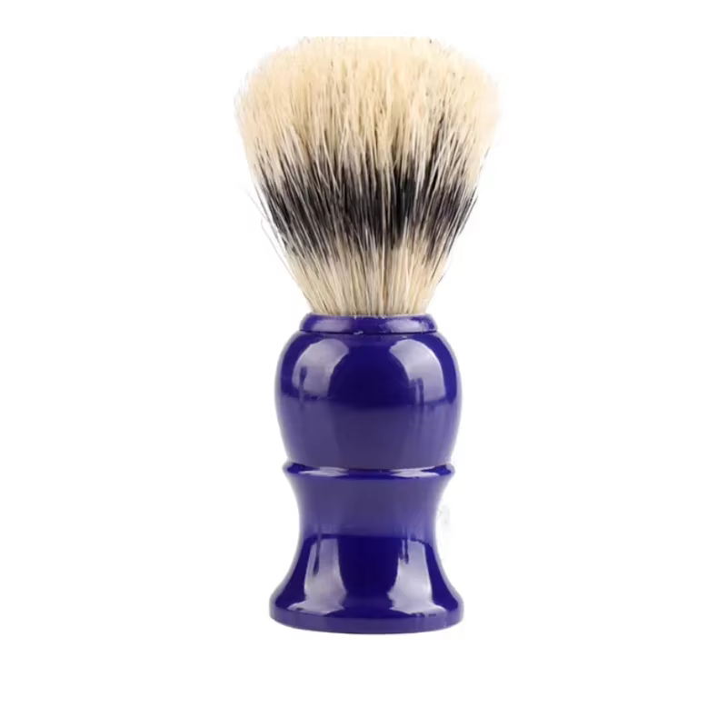 Brosse de rasage en poils de sanglier pour hommes