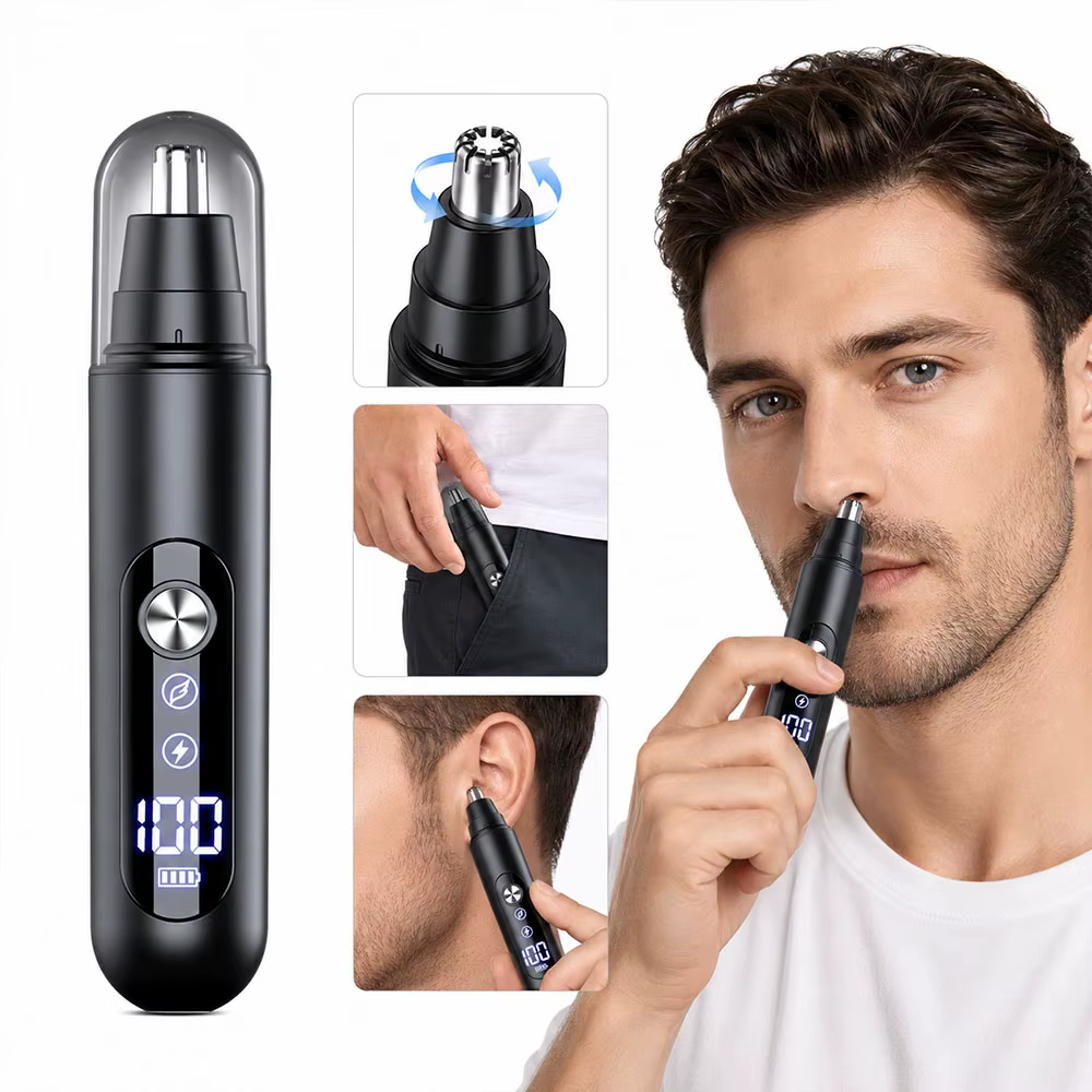 Tondeuse à poils de nez pour homme