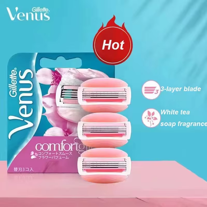 Gillette Venus lame de rasoir 3 couches têtes