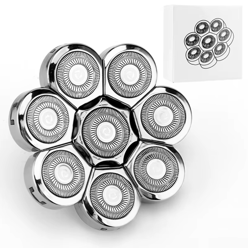 Remplacement des poils de barbe pour rasoir pour homme chauve