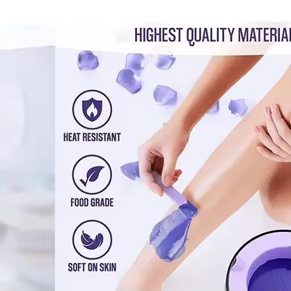 Chauffe-cire épaississement résistant à la chaleur bols en Silicone épilation cire remplacement Pot