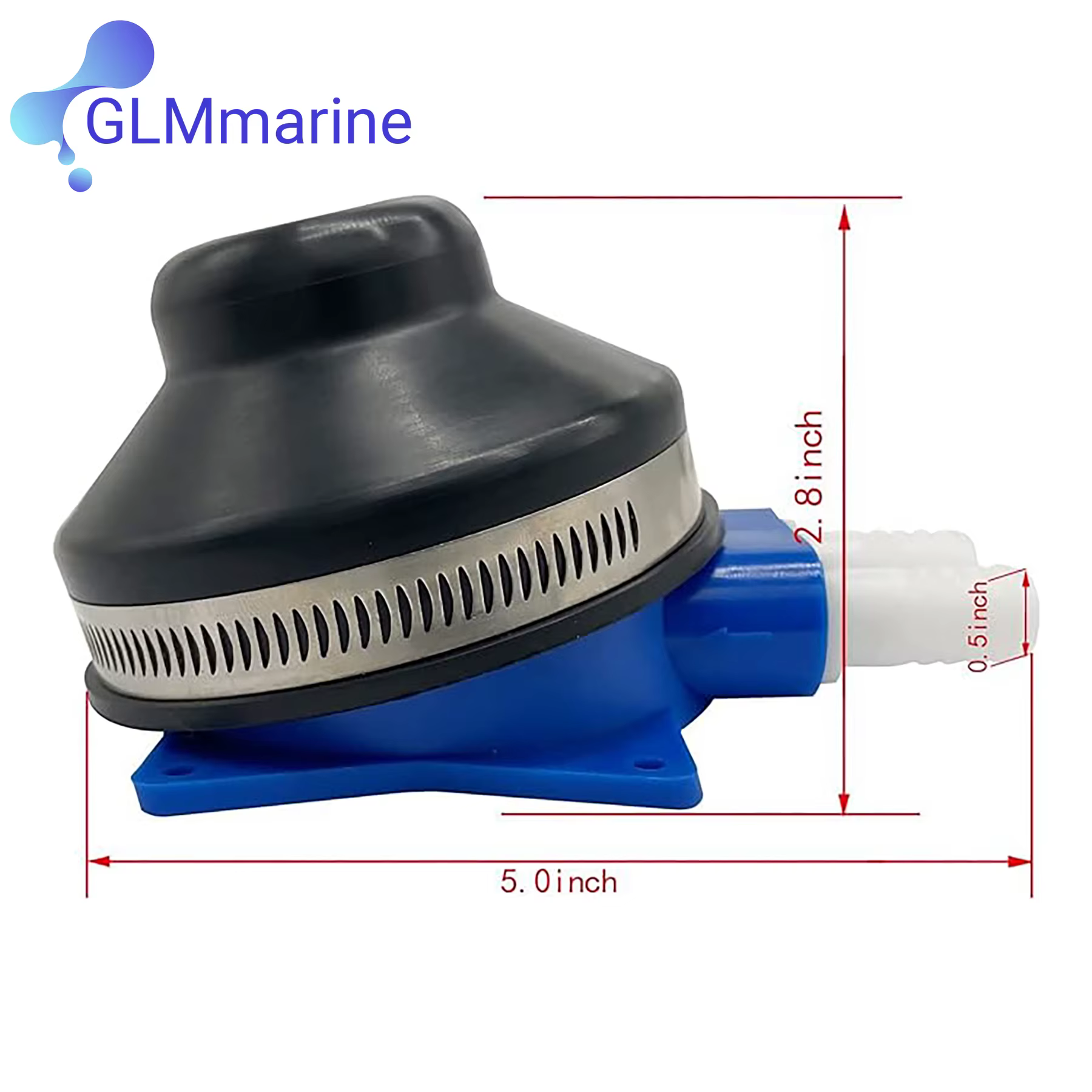 Pour lavabo/évier RV toilette Yacht cale eau auto-amorçante pied pompe à eau
