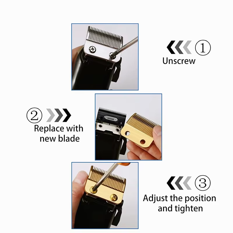 Lames de rechange professionnelles en titane pour les modèles BaByliss PRO Barberology FX870/FXF880/FX810/FX825/FX673