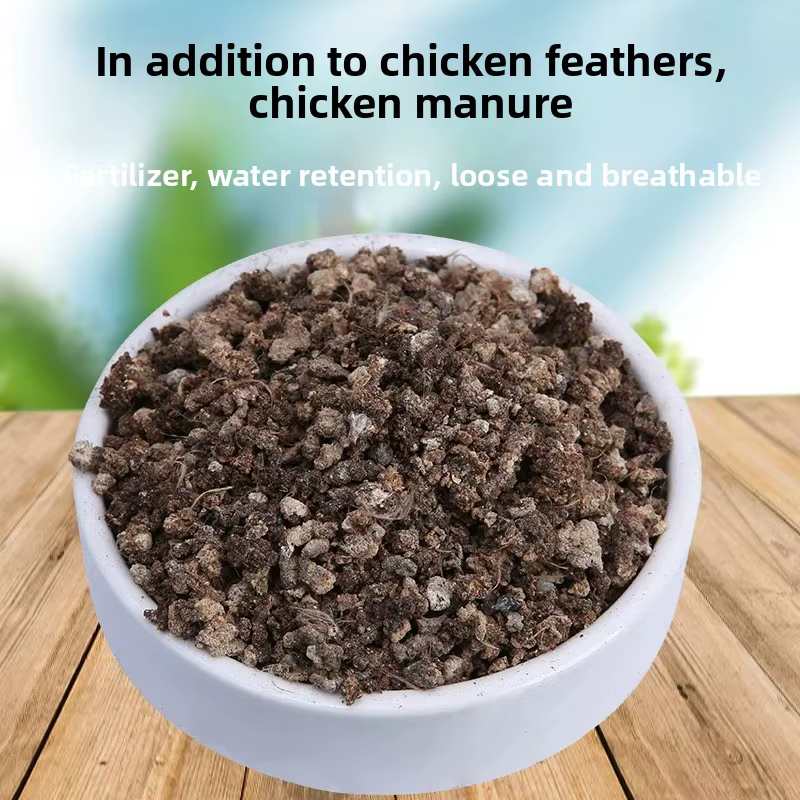Engrais organique, fermentation du fumier de poulet, légumes en croissance familial, fleurs en croissance, nutriments durables, résistance aux insectes
