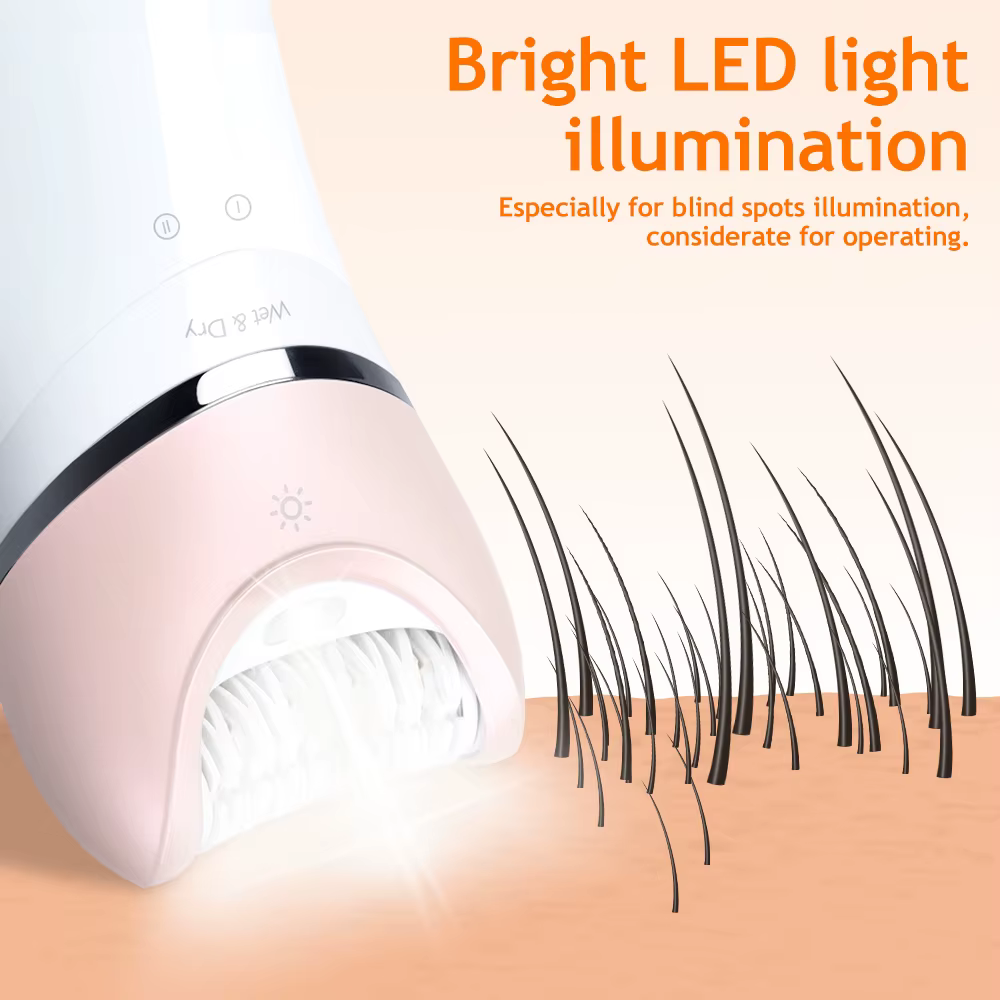 Tête d'épilateur pour accessoire de rasoir Philips BRE648 BRE644 BRE620 BRE652 BRE635 BRE640 BRL130 BRL160
