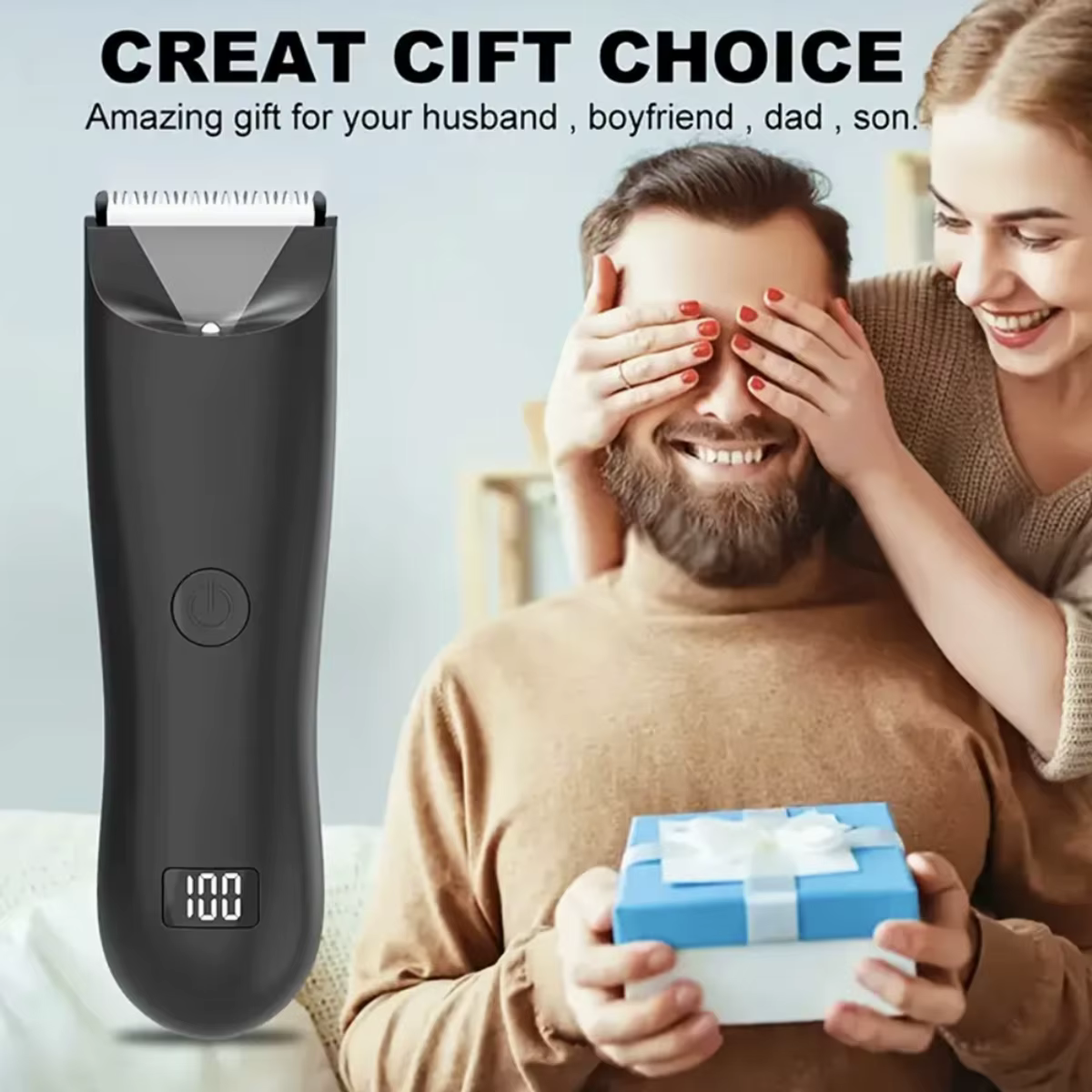 Tondeuse à barbe pour homme