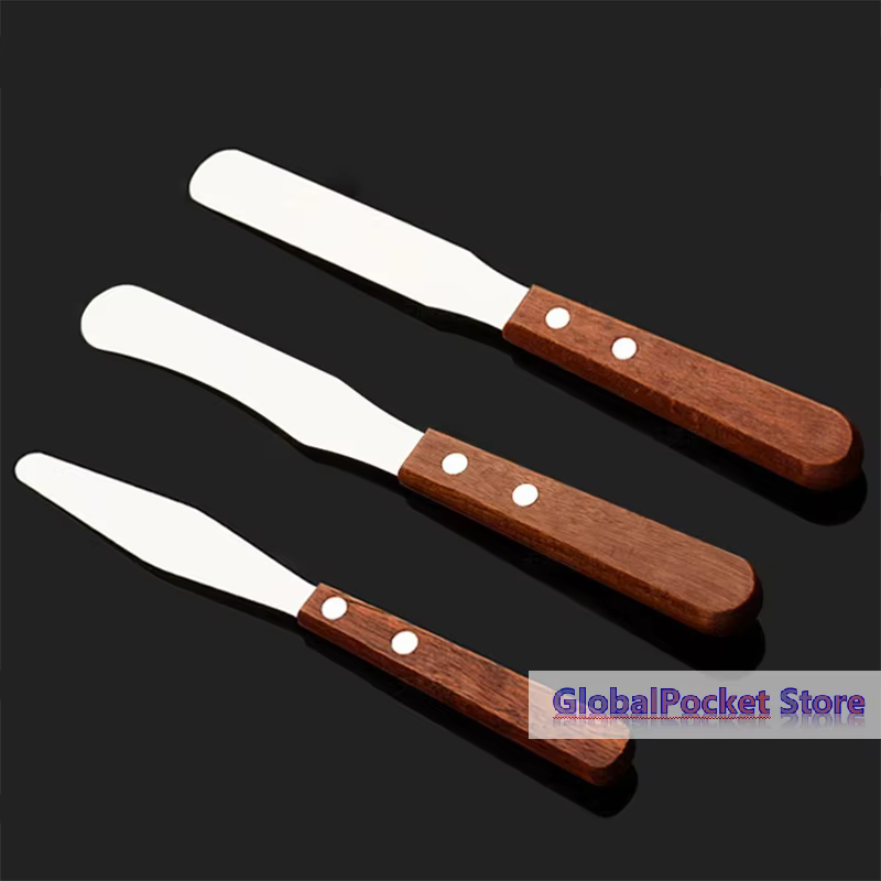 Spatules en acier inoxydable [TG823] pour l'épilation