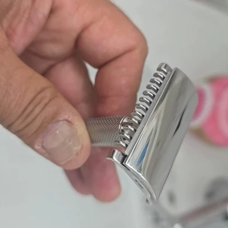 Rasoir de sécurité YAQI BAENZIGER en acier inoxydable 316 - Machine à couper les cheveux professionnelle de haute