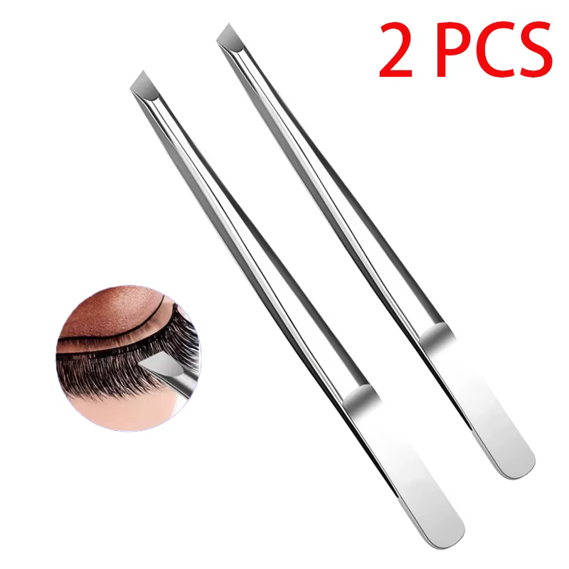 Pincettes professionnelles en acier inoxydable pour sourcils et poils du visage