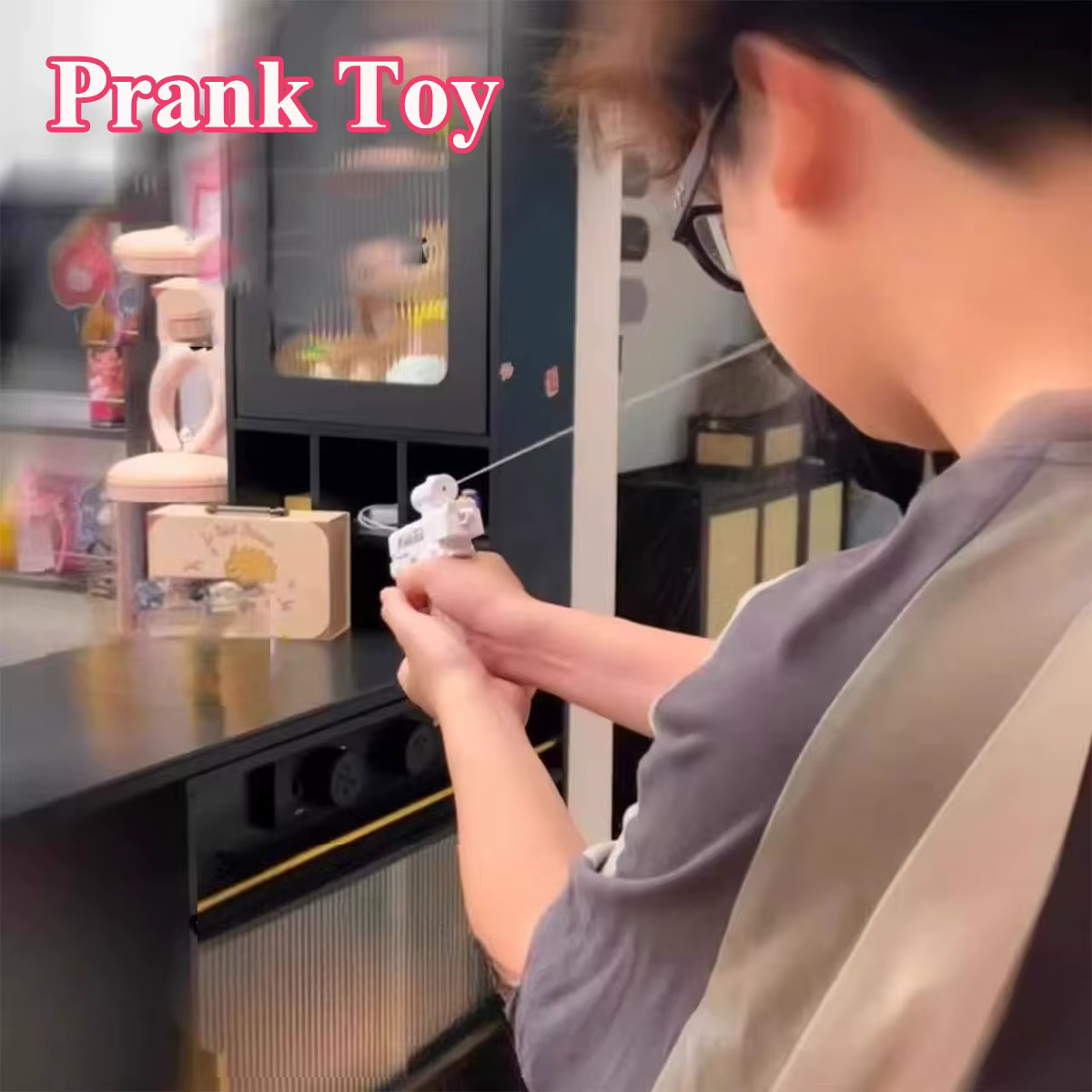 Pistolet à eau bidirectionnel, jouet de farce, pistolet à eau anti-stress, petit pistolet de jeu, interaction adulte-enfant, pour l'extérieur et l'intérieur, cadeau, 2 styles