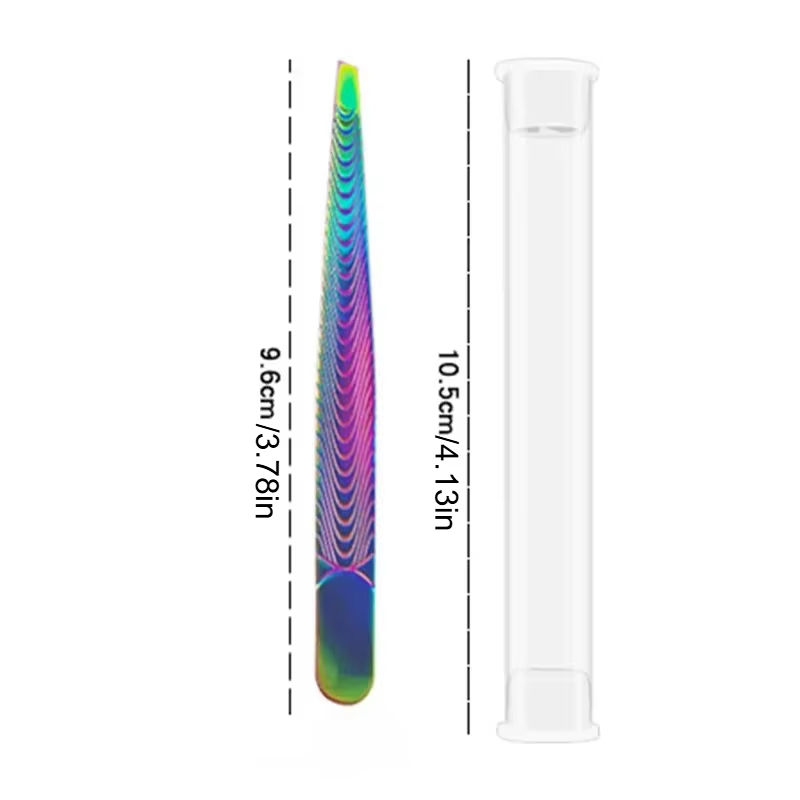 Les pinces professionnelles sont spécialement utilisées dans les salons de beauté pour ramasser les poils des sourcils