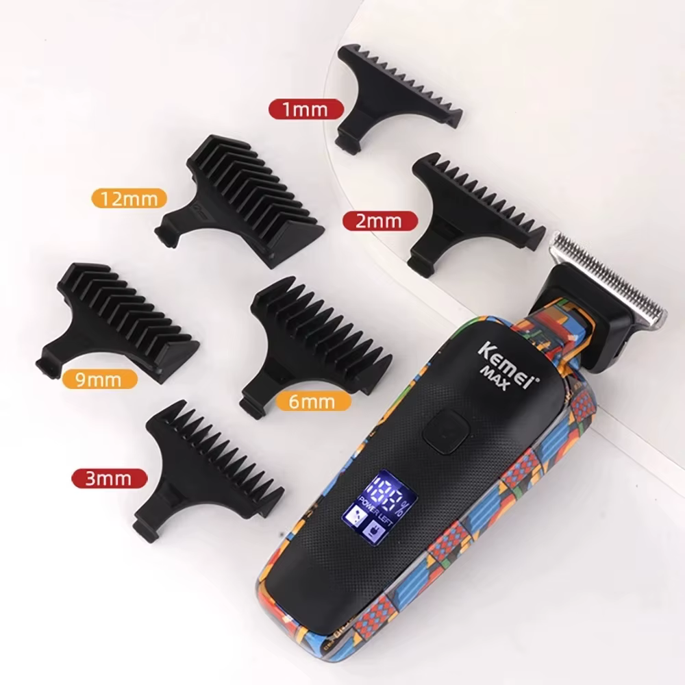 Kemei-Tondeuse à cheveux professionnelle pour hommes