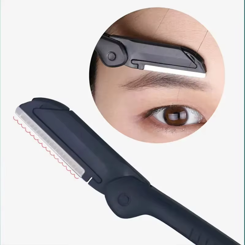 1/3 pièces pince à sourcils en acier inoxydable peigne ciseaux tondeuse