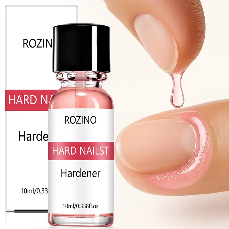 Pack de 1 liquide fortifiant anti-casse pour ongles, améliore les ongles fragiles et rugueux, efficacité rapide, formule à la kératine et à la vitamine E, renforce les ongles doux, fins et facilement 