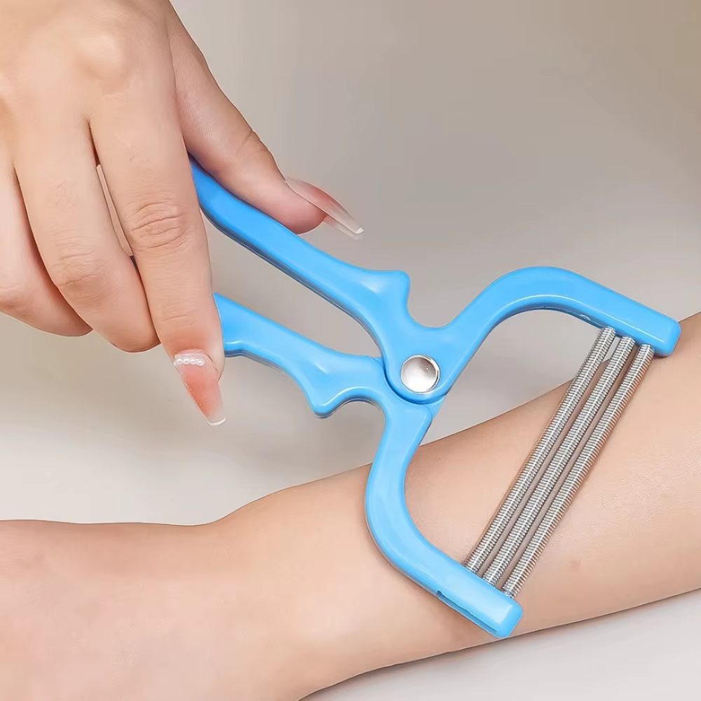 Appareil d'épilation faciale sûr et portable pour les poils du visage et des lèvres