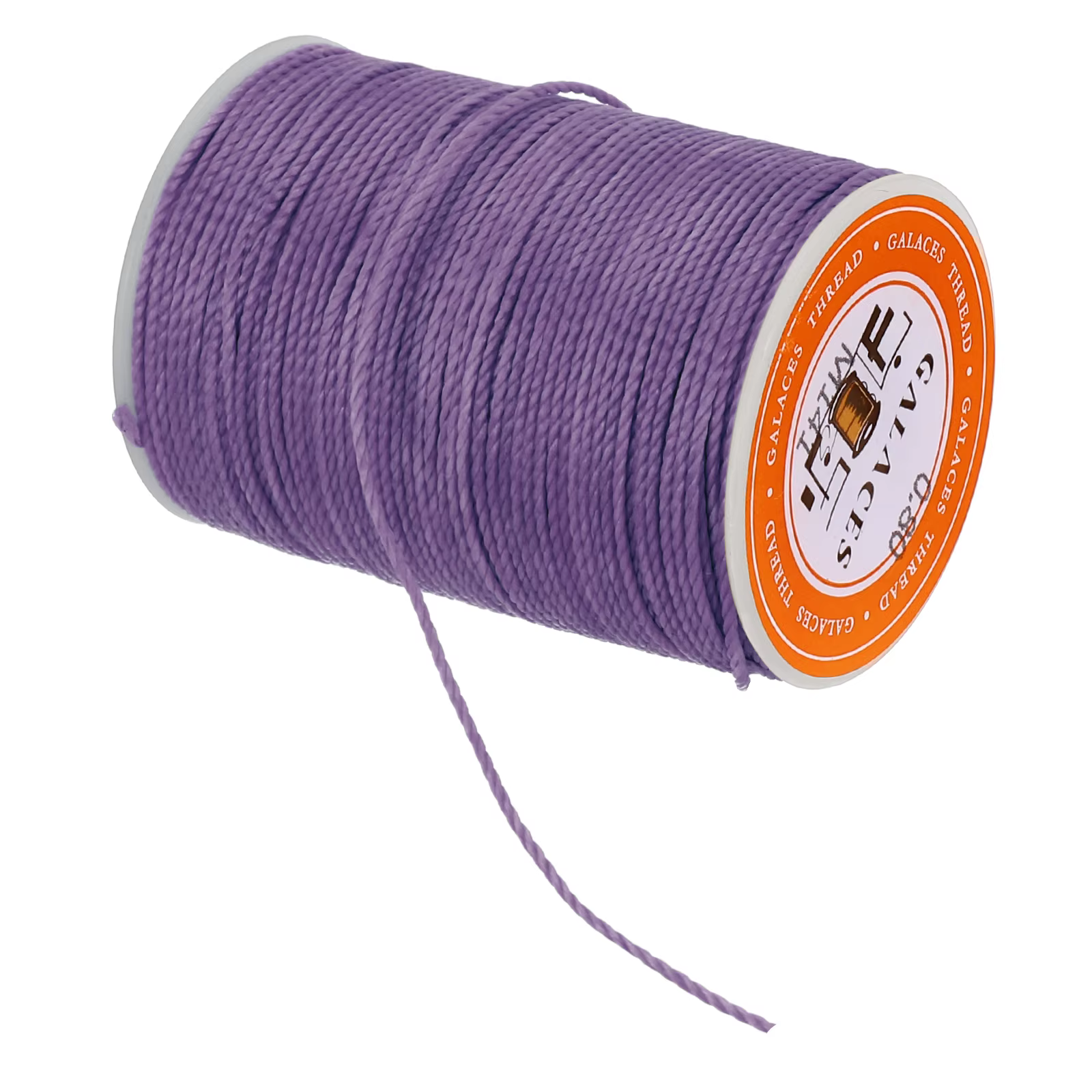 Fil ciré 0,8 mm 60 yards, fil ciré pour perles, fil ciré pour la fabrication de bijoux en cuir