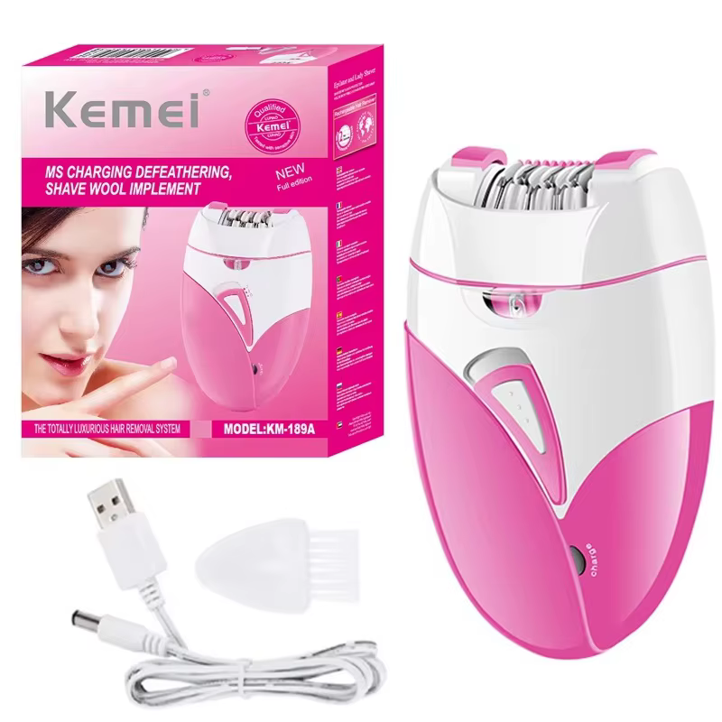 Épilateur électrique Rechargeable pour femmes