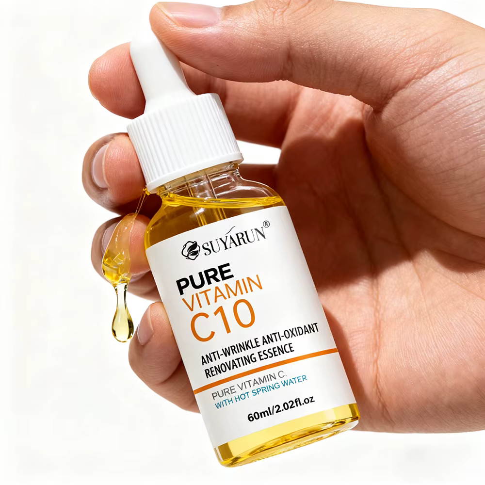 SUYARUN Sérum à la vitamine C 10% pour le visage - Traitement anti-âge éclaircissant