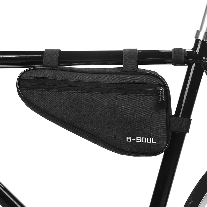 Sac de rangement triangulaire pour vélo de montagne, pochette pour cadre avant de cyclisme sur route, pochette de rangement pour vélo vtt, accessoires de vélo