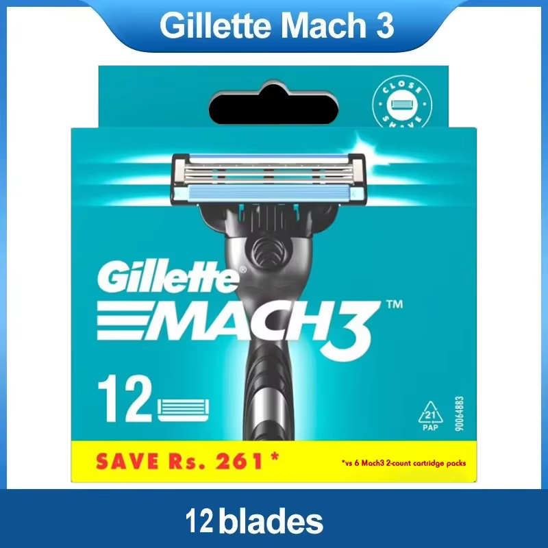 Gillette Mach3 recharges de rasoir pour hommes