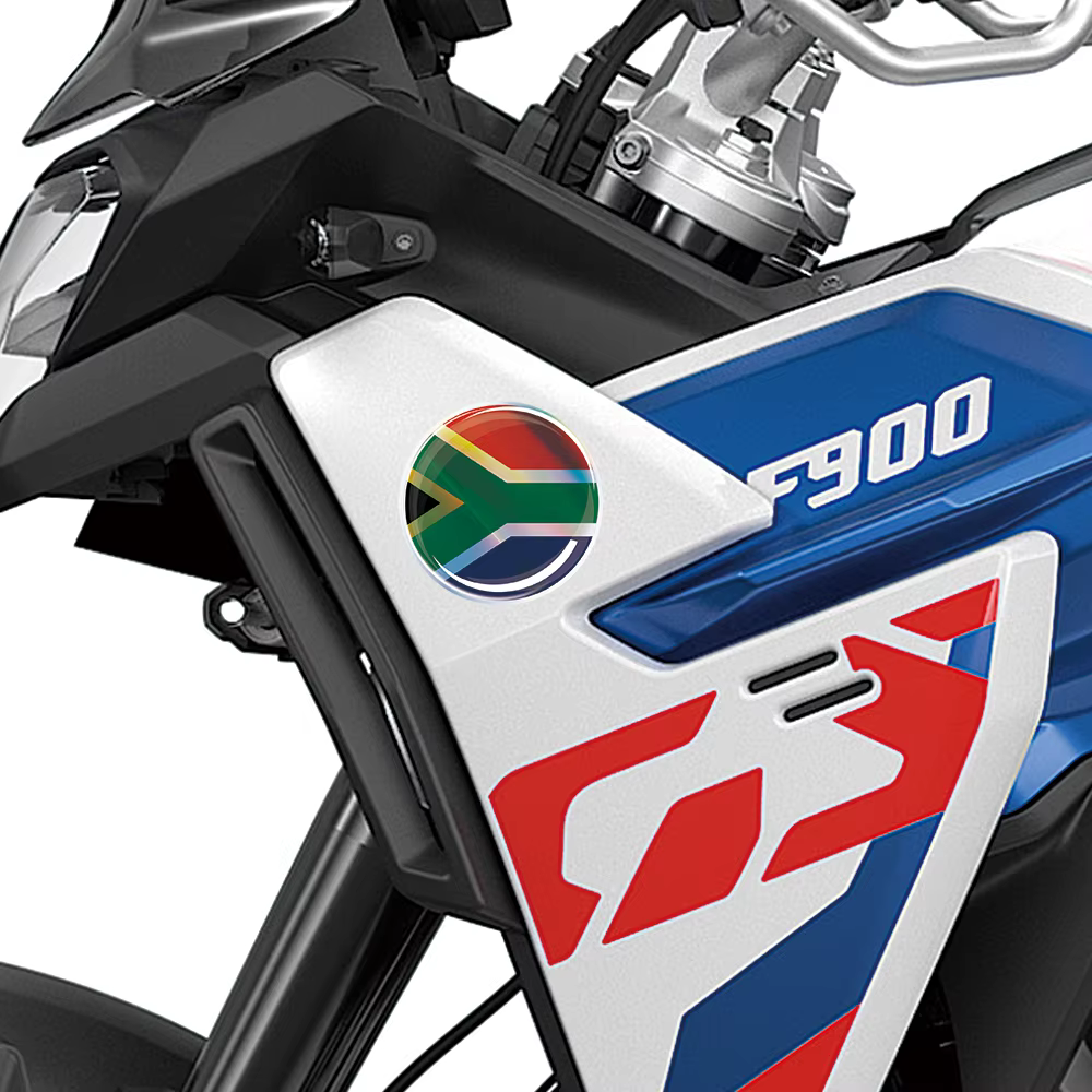 Autocollant de voiture en époxy Laser drapeau du Mozambique du mexique, autocollant 3D pour réservoir de moto, étui à autocollants, accessoires à forte adhérence