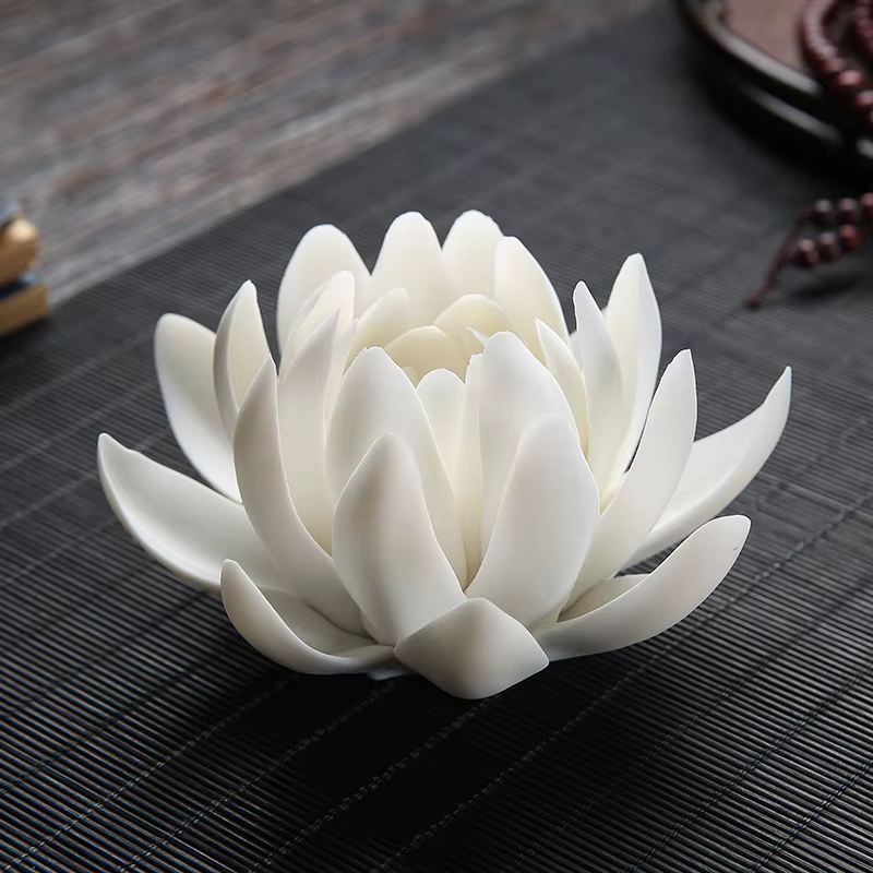 Zen – encensoir en céramique, artisanat, ornements de maison, brûleur d'encens, porte-bâton d'encens Lotus